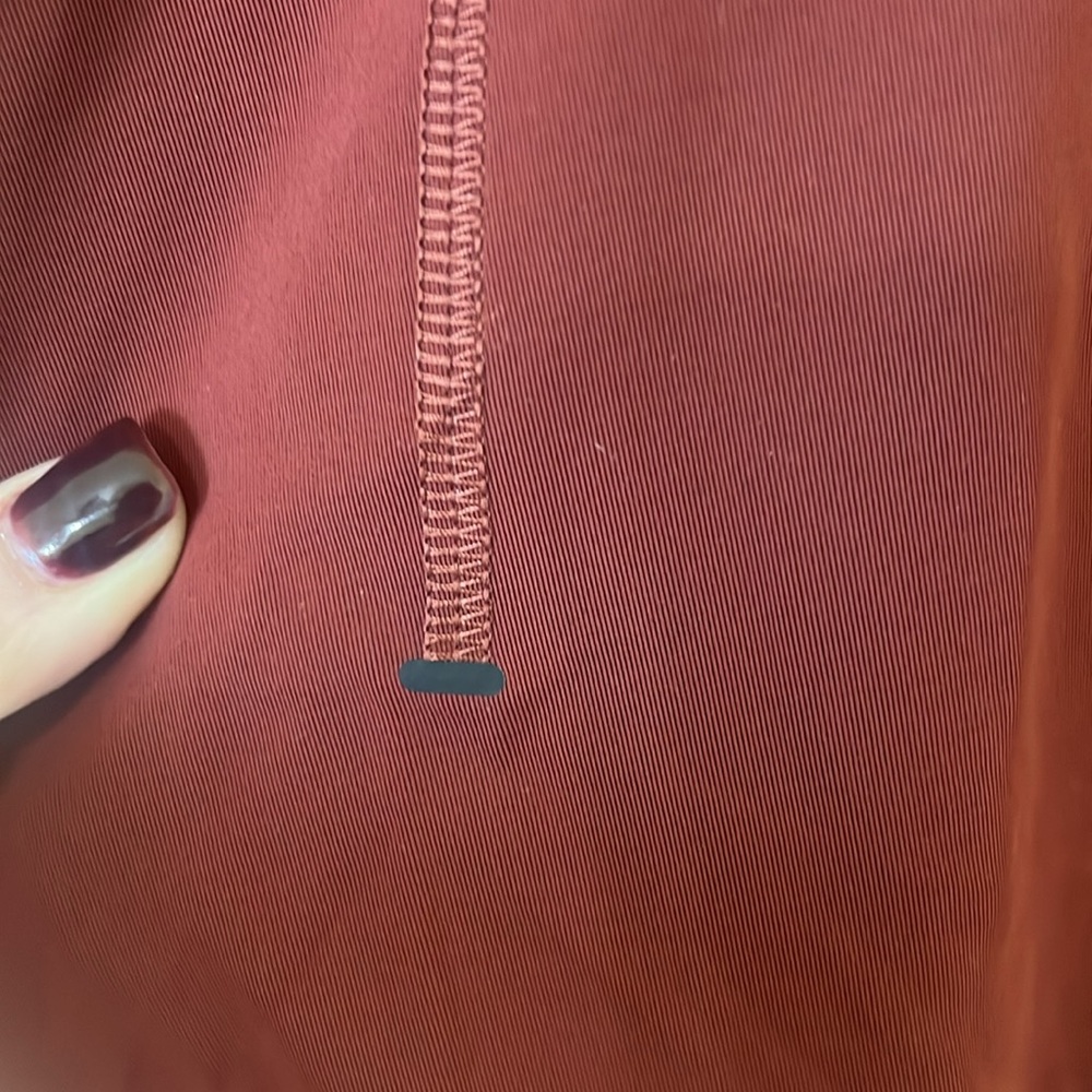 Lululemon Power Thru 25” in Merlot Red High Waisted Tight NWOT - Picture 7 of 8